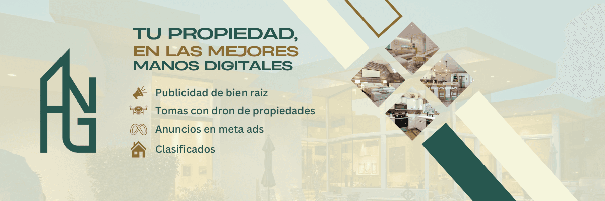 Banner de ANG Publicidad Inmobiliaria: Tu propiedad en las mejores manos digitales
